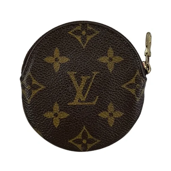 Louis Vuitton Monogram Round Coin Pouch